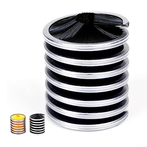 Foto von 8–13 mm Seilreinigungsbürste, Kletterseilbürste, Outdoor, Klettern, Seilreinigung, Wartungswerkzeug (schwarz)