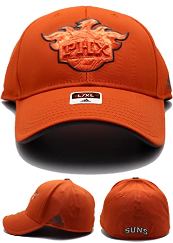 adidas NBA Phoenix Suns Pro Shape Flex HAT - Size L/XL - TD76Z Orange