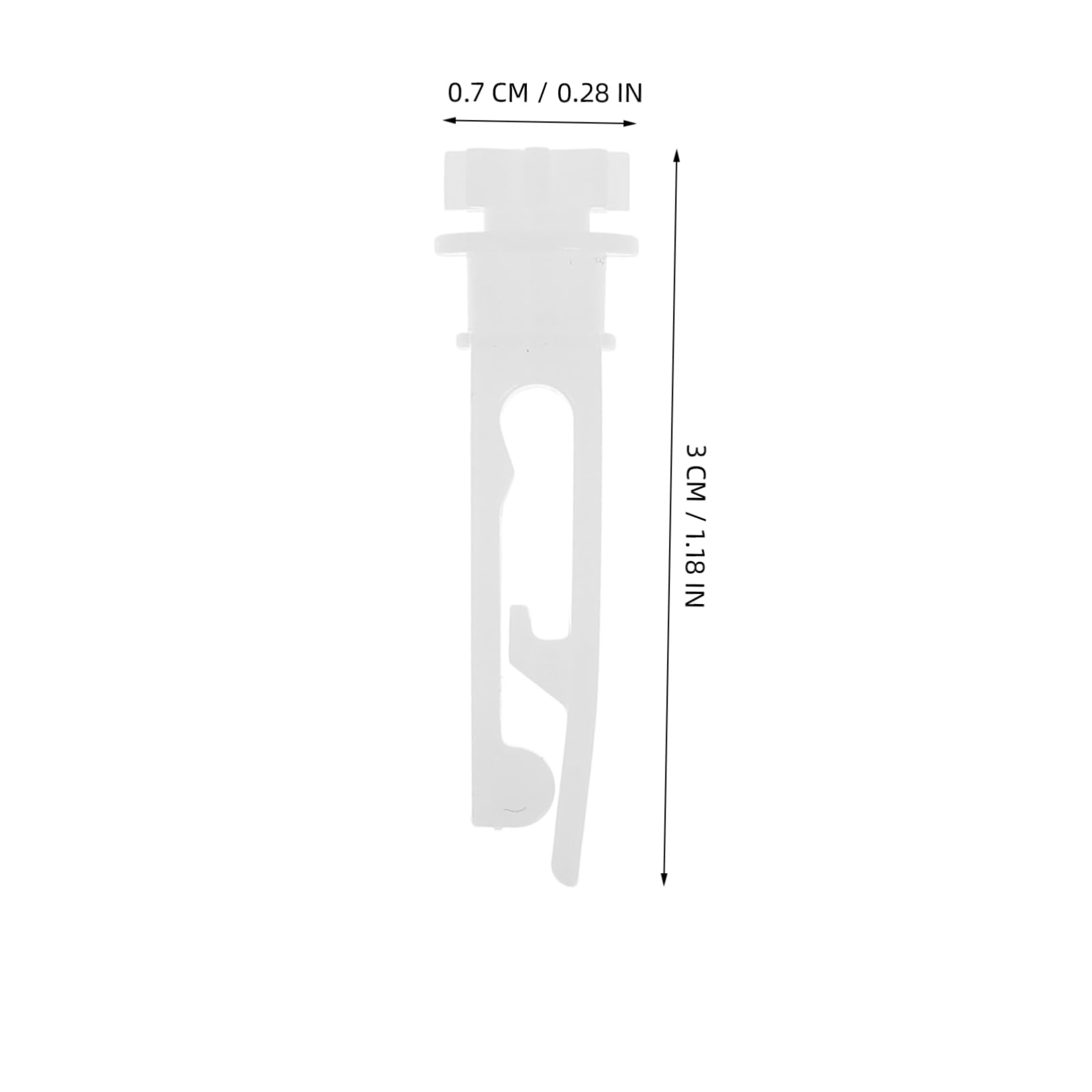 Cabilock 12set Vertical Blind Replacement Stems and Gears Kit Plastic Repair Components for Smooth of Vertical Blinds for Easy Installation