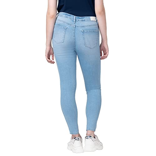 Image of Spykar Women's High Rise Cotton Super Skinny Ankle Length Jeans (Alexa)