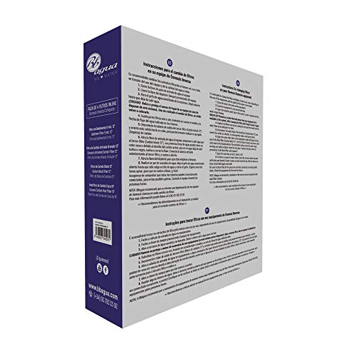 Kit da 4 filtri Inline 12 per impianti di osmosi