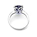 White Gold Plated Titanic Heart of the Ocean Blue Cubic Zirconia Ring Fashion Jewelry (6)