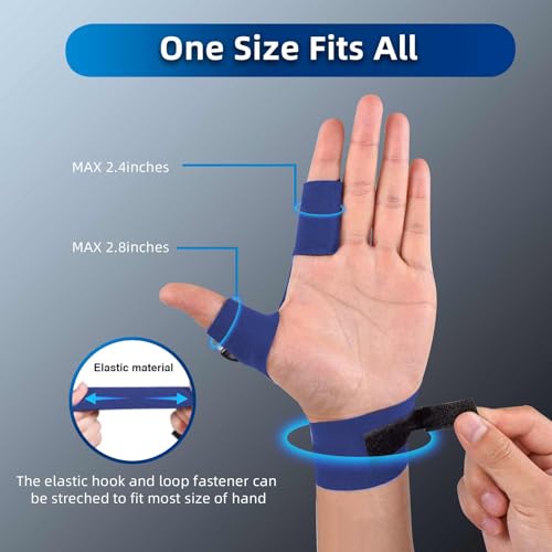 Image of MOIPEJO LED Flashlight Gloves, Gifts for Men Dad Him Boyfriend Husband, Cool Gadget Hands-Free Finger Lights for Camping Fishing Repairing, Fathers Day Christmas Birthday Gift-KleinBlue