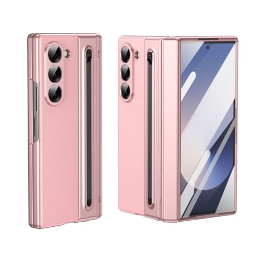 Housse Samsung Galaxy Z Fold 6 rose pour travailler partout avec votre stylo S