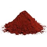 @tec Pigmentpulver für Beton, Zement, Gips, Putz & Epoxidharz, Farbe: Rot/Dunkelrot, 100 g Eisenoxid Farbpigmente mit hoher Farbstärke & Deckvermögen, wetter- und lichtbeständig