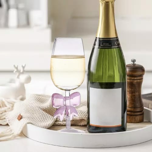 Copas de champán elegantes de tallo largo que evitan calentar la bebida 3