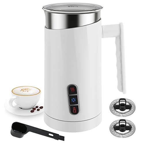 Mousseur 4 Fonctions Mousseur à Lait Automatique HOTUT 4 En 1 - 430ml - Silencieux - Pour Latte Et Cappuccino Hotut Mousseur 4 En 1