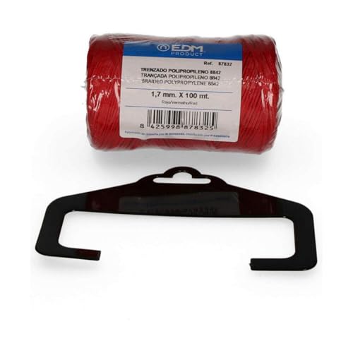 Geflochtener Strang EDM Rot Polypropylen