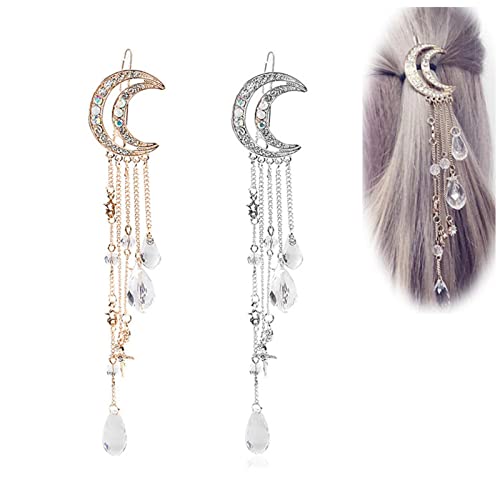 Pinza de Pelo Boho Moon Andelaisi miniatura 1
