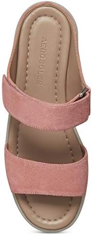 Aerosoles Women's Willow Sport Sandal, Pink Suede, 8.5 | Image 3