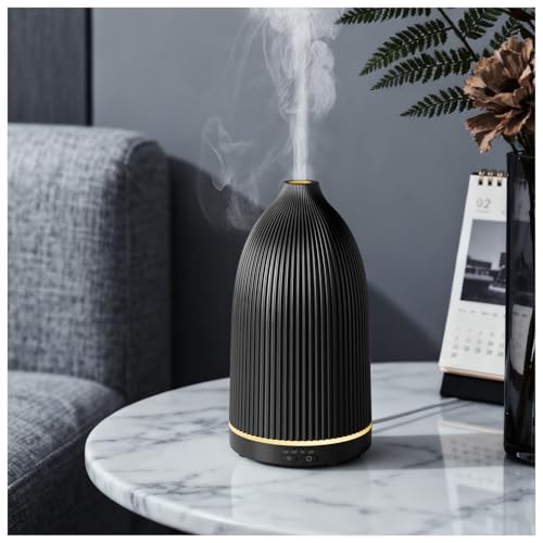 SALKING Essential Oil Diffuser, 100ml Aromatherapy Diffusers with Adjustable Mist