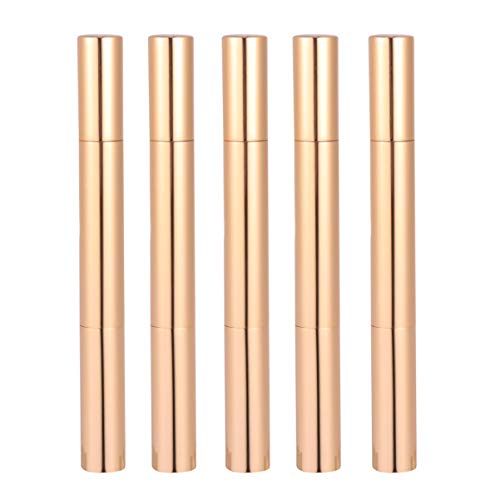 Minkissy 5 Stücke Leere Nagelöl Stift mit Pinsel Spitze Twist Stift Nagellack Stifte Applikatoren Wimpern Wachstum…