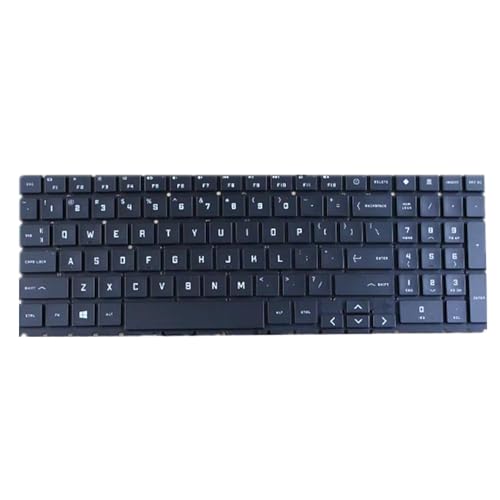 Teclado para HP Omen 16-am0000 soluciona teclas rotas con distribución US original