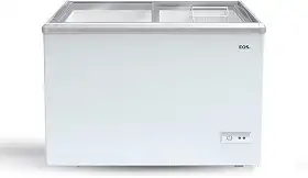 Freezer e Conservador Expositor Horizontal Eos 450 Litros Eco Gelo Dupla Ação com Tampa de Vidro Eeh500xx 220v
