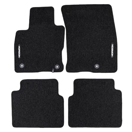 FROGUM Horizon Tapis Auto Velour Moquette pour Ford Kuga III Depuis 2019| Inodores | avec Fixations | Pratiques et élégants