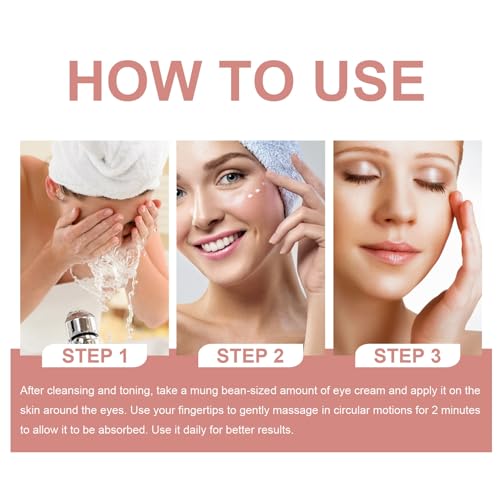 Milia Removal Eye Creams,Milia Spot Treatment Eye Cream,Eye Cream Anti Aging,Dissolve and Reduce Milia Eye Cream,Dark Circle Eye Cream,Eye Care Products,Instant Wrinkle Remover Eye Cream,15g - Image 6