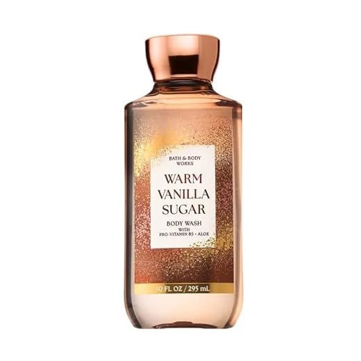 Bath and Body Works (Warm Vanilla) Sugar Shower Gel 295ml Duschgel aus USA