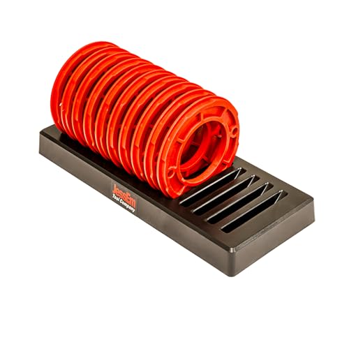 Image of JessEm 02030 10 Piece Insert Ring Kit with Caddy for Rout-R-Lifts, Mast-R-Lifts and Excell II