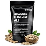 NOOP Schwarzer Tonkat 500 mg Kapseln – Premium Pflanzenextrakt aus Schweden, 200:1 Wurzelextrakt, 90 vegane Kapseln