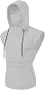 Sleeveless Hoodies for Men Mask Tank Tops with Bulit in Neck Pocket Summer Shirts Pullover Tops Gym Tees Fitness Vest