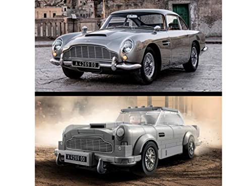 LEGO 76911 Speed Champions 007 Aston Martin DB5, model z Jamesa Bonda dla dzieci i fanów motoryzacji w wieku od 8 lat (298 elementów)