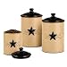 Park Designs Star Vine Canisters (Set of 3), Multicolor