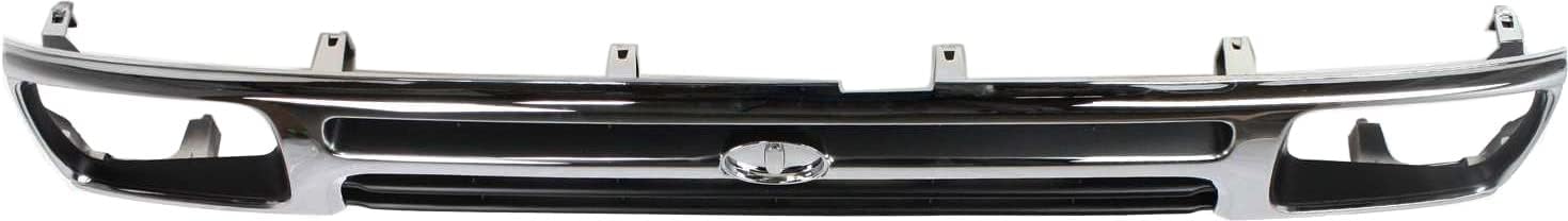 Garage-Pro Grille Assembly Compatible with 1992-1995 Toyota Pickup Chrome Shell with Painted Black Insert