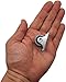 Lot de 20 Mini-Roulettes en Caoutchouc et Plastique 25 mm avec Plaque...