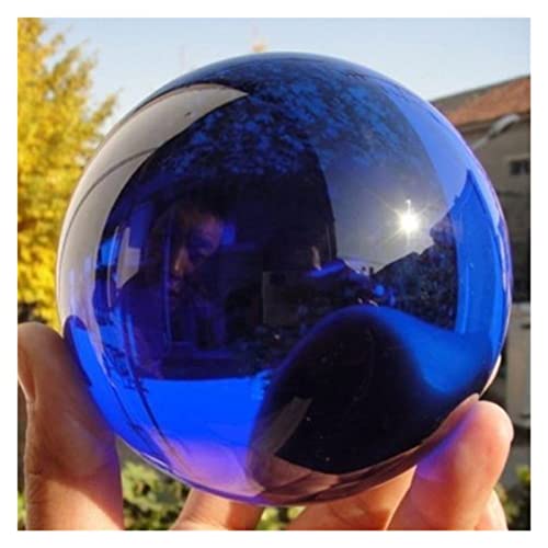Decorazione della Stanza 40MM Blue Ball Ornaments Rare Sfera di Vetro Naturale Sfera Fotografia Decorazione Domestica Palle Decorative (Color : Blue)