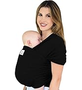 KeaBabies Baby Wrap Carrier - All in 1 Original Breathable Baby Sling, Lightweight,Hands Free Bab...