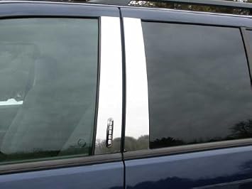 QAA is Compatible with 2002-2010 Ford Explorer 4 Piece Stainless Pillar Post Trim, Includes keyless Entry Touch pad PP42640