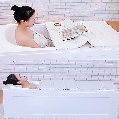 Couvercle d'isolation de baignoire et support pliant pour ordinateur - 4