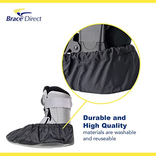 Rain Cover For Walking Boot & Recovery Shoes With High Elastic And Waterproof To Complete Protect; Stay Dry And Clean; Slip-Resistant By Brace Direct #TOP5