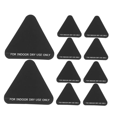 Operitacx 10pezzi Adesivi Avvertimento Per Temperature Elevate Etichette Sicurezza Per Superfici Calde Adesivi Avvertimento Per Alte Temperature Per Scottature