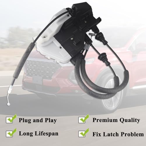 Image of Driver Side Power Door Lock Actuator Compatible with Hyundai Santa Fe 2013-2019 Replacement Front Left Door Lock Lacth Assembly 81310-2W010