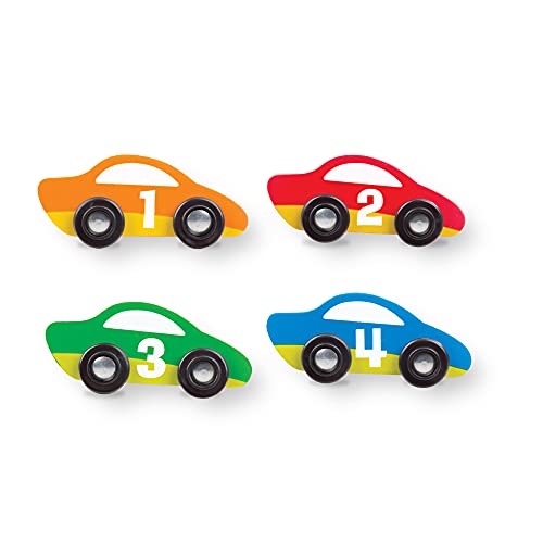 Melissa & Doug Round The Speedway Race Track Rug With 4 Race Cars (39 X 36 Inches) , Black #TOP3