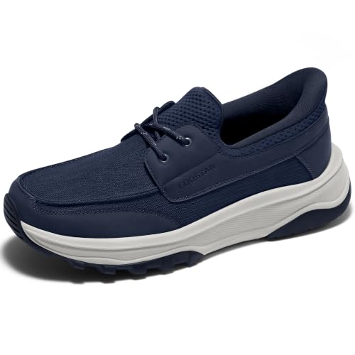 Coostar Mens Orthopedic Slip On Shoes with Arch Support Hands Free Loafers Casual Comfortable Walking Shoe Navy Size 11 by Coostar - Used condition - US$25.75