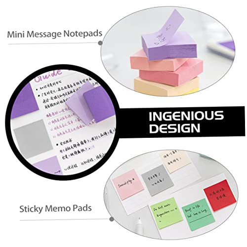 Tofficu 7Pcs Mini Notepad Pocket Sized Notebook Notepad For Fridge Blank Journal Notebook Office Stickers Label Sticker Scratch Pads Note Pads Paper Detachable Divider Student Notes #TOP2