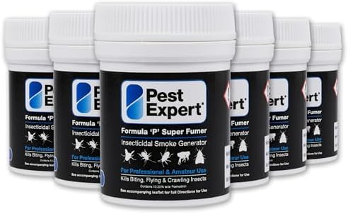 Super Fumer Fly Killer Smoke Bomb - 6 x Formula 'P' Fly Killer from Pest Expert