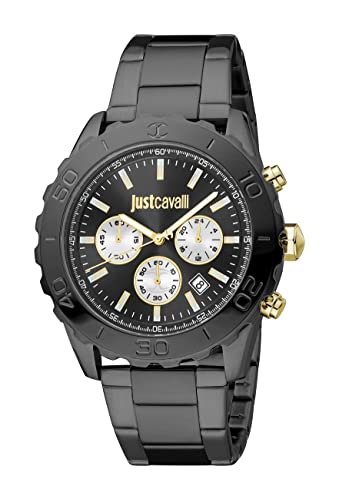 Just Cavalli JC1G214M0085 Black & Gold Gents Watch