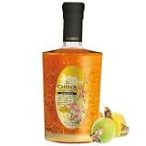 Choya Choya Umeshu Gold Edition, Con Auténticas Hojuelas De Pan De Oro (Licor De Frutas Ume Japonés Y Brandy Francés, Fruta Ume, 19% Vol.) - 500 ml