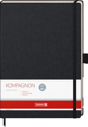 Carnet non ligné Brunnen Noir A4 pour libérer votre créativité