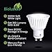 Bioluz LED 10 Pack GU10 LED Dimmable Bulbs - Commercial Grade Dimmable 3000K, 50W Halogen Replacement, 120V UL Listed Light Bulbs (Pack of 10)