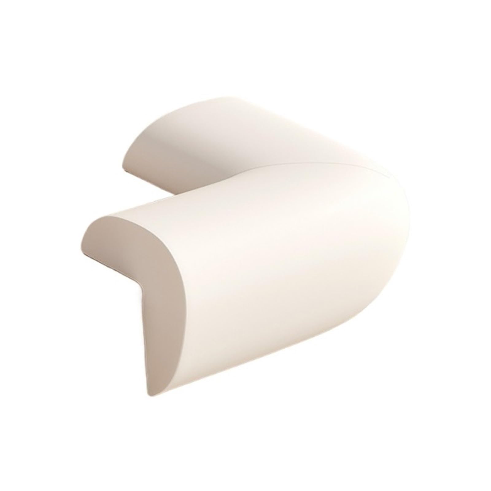 4Pcs Table Corner Protector Safety Protection Guards Furniture Edge Cover Pad Bumper Anti-Collision Foam(WHITE)