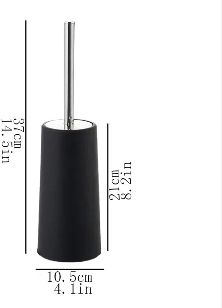 Toilet Brush Holder Floor Standing Bathroom Brush Tool with Holder Toilet Brushe Holder Toilet Brushes(Gris)