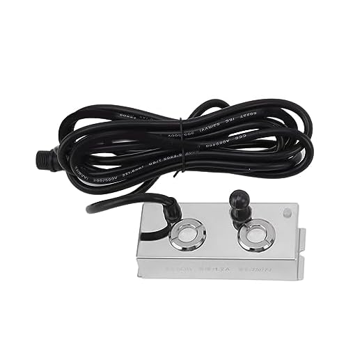 Máquina de Niebla Ultrasónica Máquina de Niebla Ultrasónica 120W Acero Inoxidable AC100-240V DC 36V con Sensor de Apagado para Patio (Enchufe de la UE)