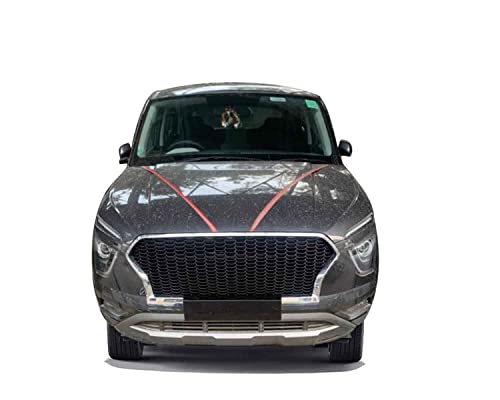 Image of CAR SAAZ RS Style Front Grill Compatible with Creta Type 3(2020-2023)
