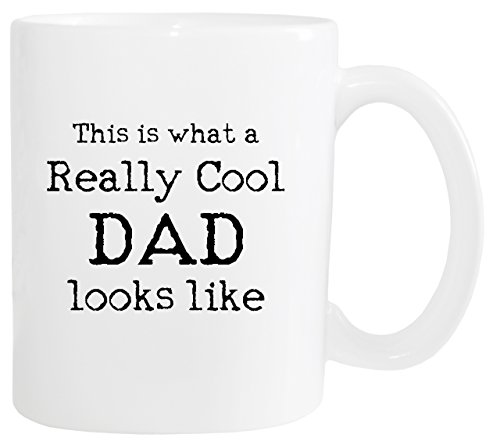 Mister Merchandise Tazzine da caffè Coffee This is What a Really Cool Dad Looks Like Papa Vater Tazze Grandi Tazza Teiere, Molti Colori