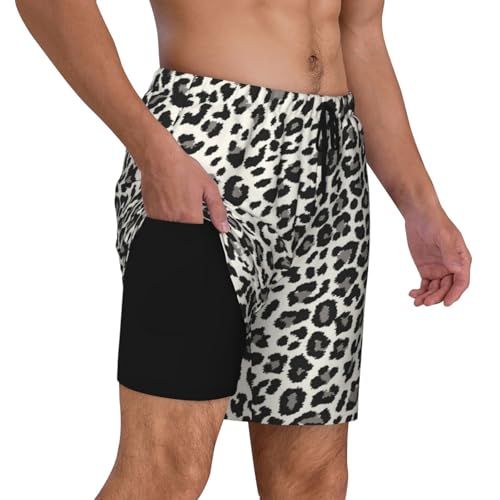 Short de bain léopard homme à séchage rapide pour la plage - 3