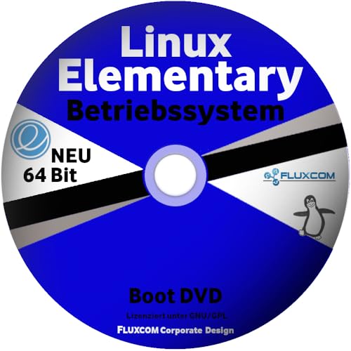 Preisvergleich Produktbild Linux Elementary OS 2025 komplettes Betriebssystem auf DVD